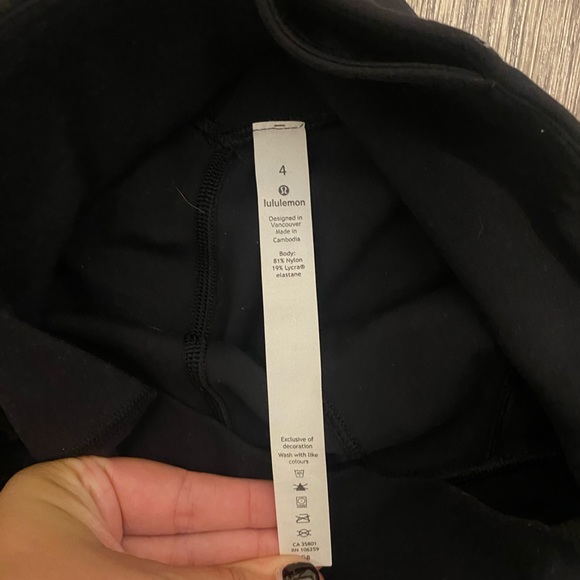 Lululemon Align High Rise Wide Leg Cropped Pant - Picture 5 of 6